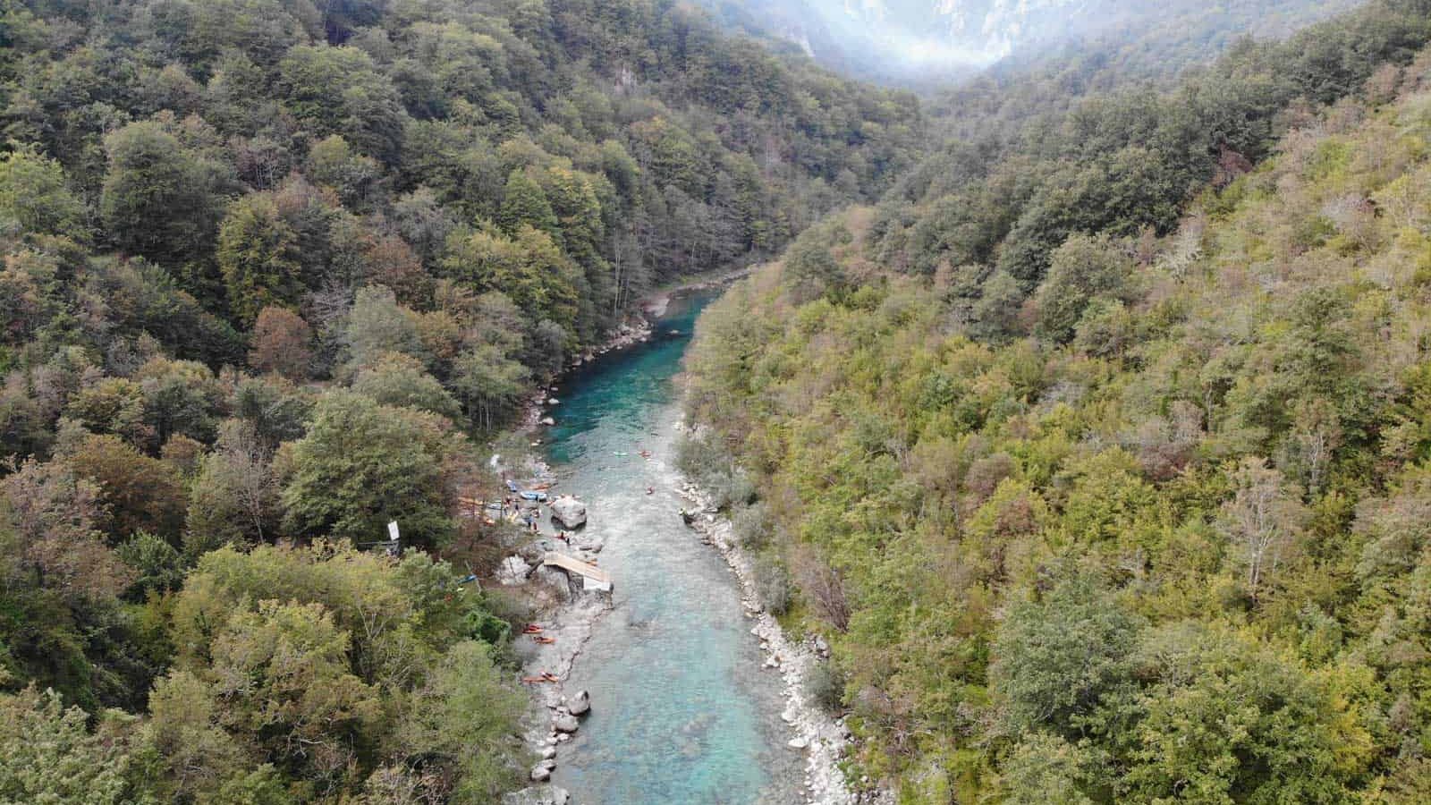 tara river canyon montenegro