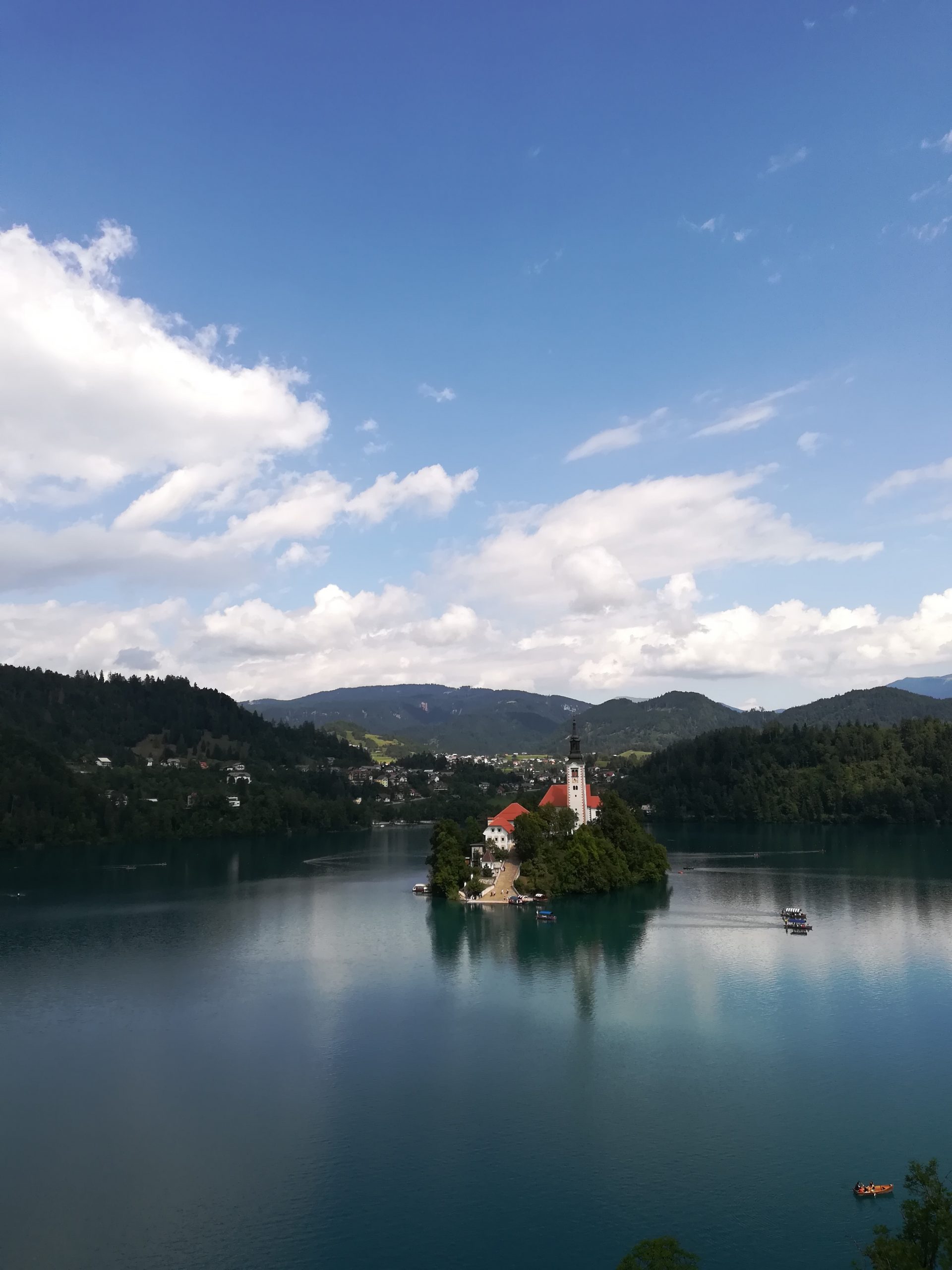 Bled lake, one of the most popular treasures of Slovenia